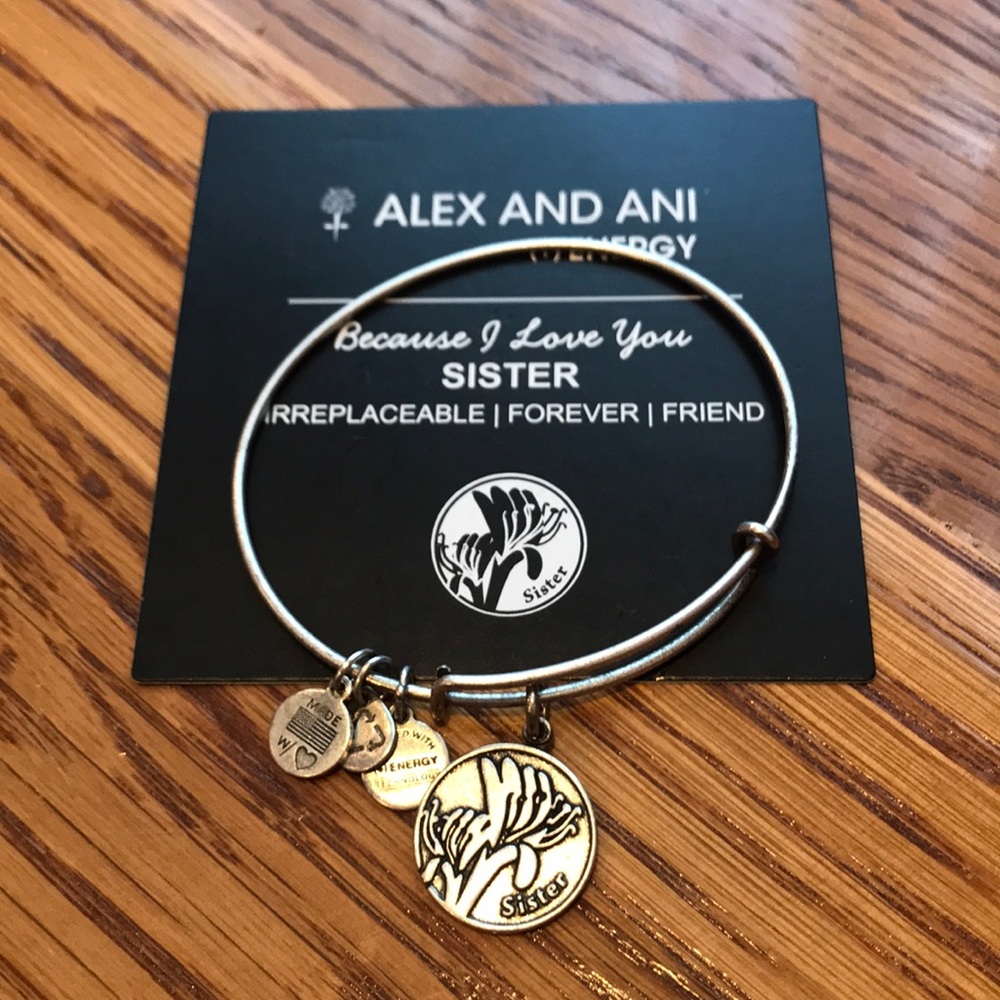 SISTER Alex and Ani bracelet